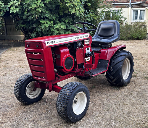 Wheel horse garden - wheel,