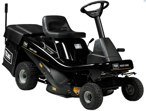Ride lawn mower 1 - on, 3-in-1-