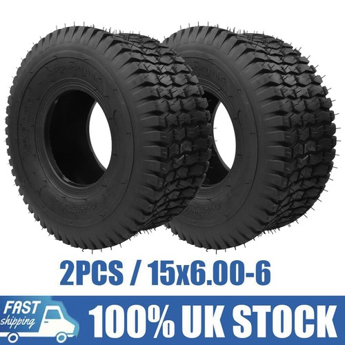 Pair turf tyres 6 00 - of,