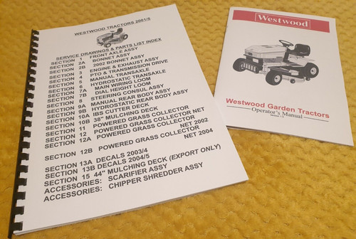 Westwood ride tractor mower - ride,