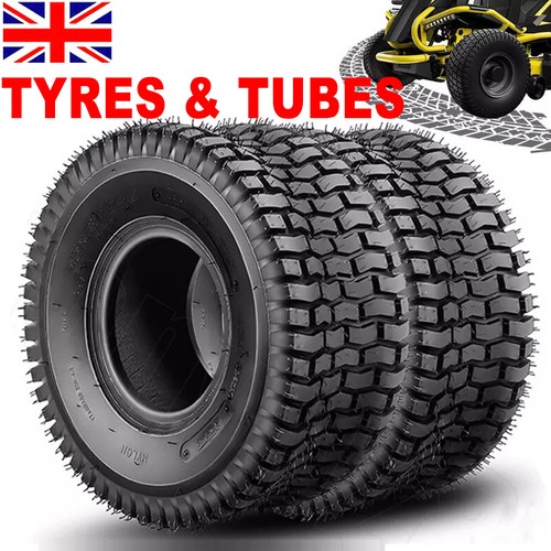 Pair turf tyres - turf, tubes