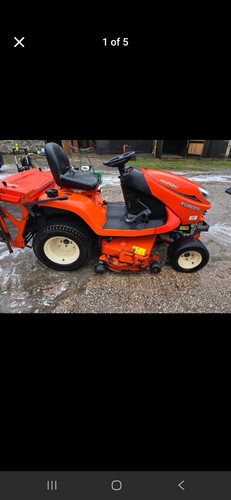 Kubota gr2120 diesel ride - kubota, ride-on